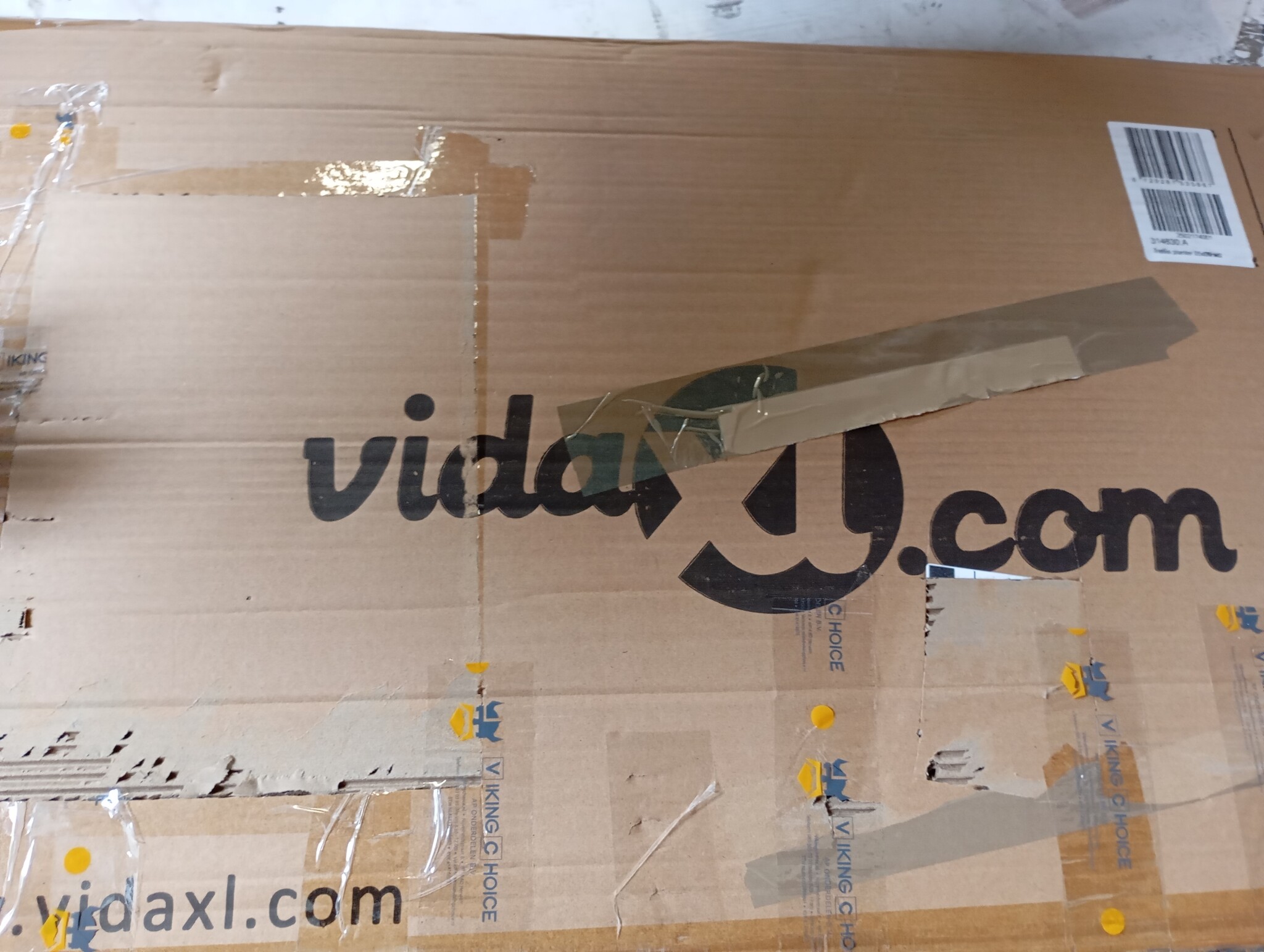 VidaXL Latwerk Plantenbak Oranje 50x25x90 - 40% Korting!