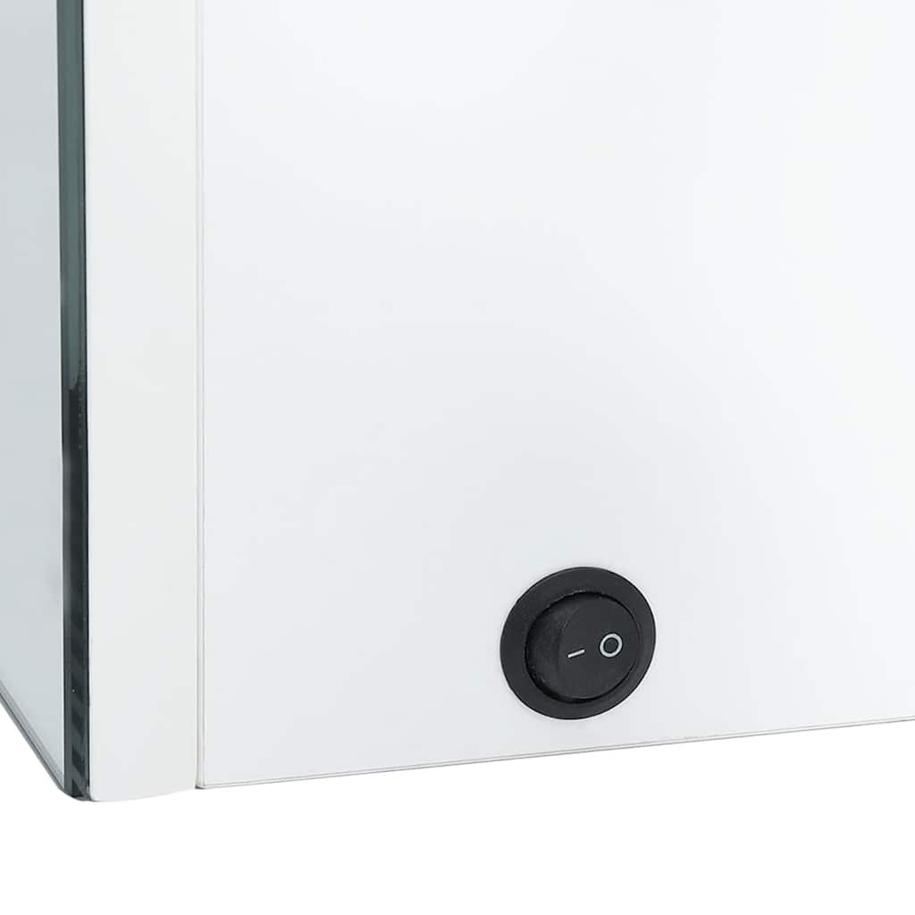 Badkamerkast met Spiegel & LED Wit - 55% Korting!