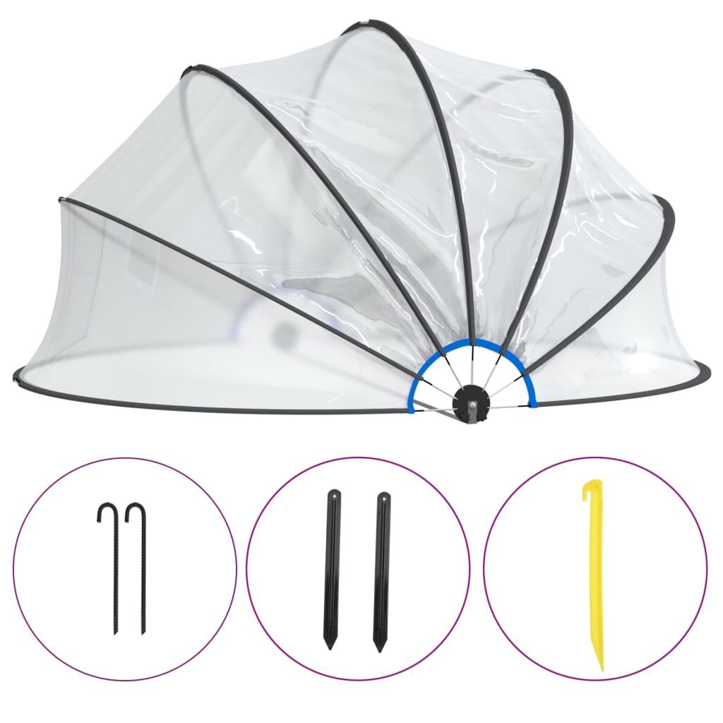 vidaXL Zwembadkoepel 500x250cm - 35% Korting! OP=OP