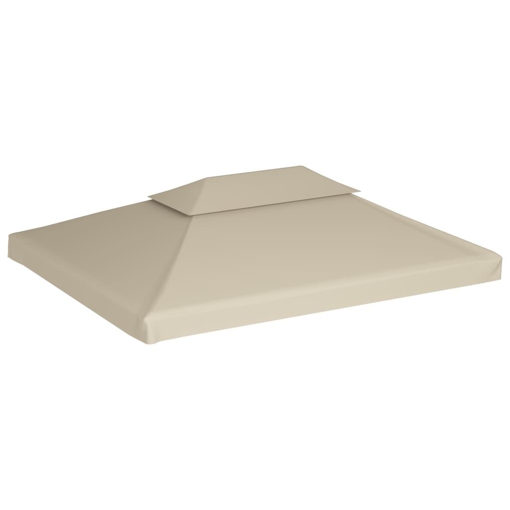 vidaXL Prieel Tentdoek 3x4m Beige - 40% Korting!