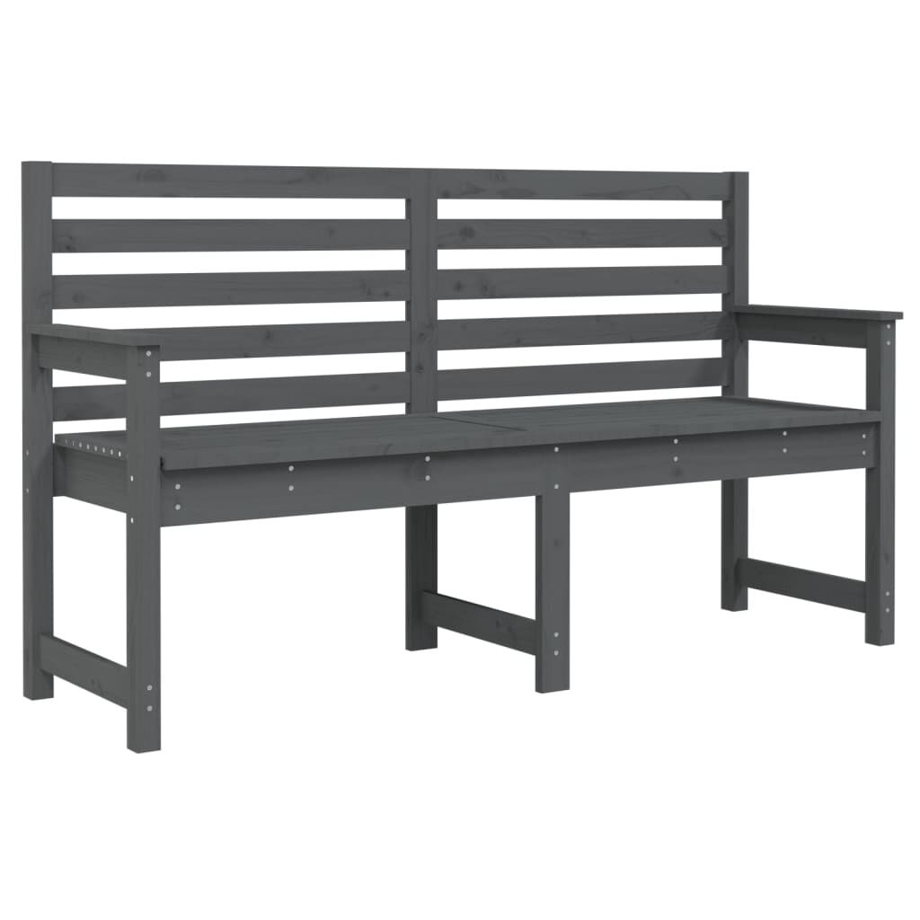 Tuinbank Grenenhout Grijs 159cm - 40% Korting!