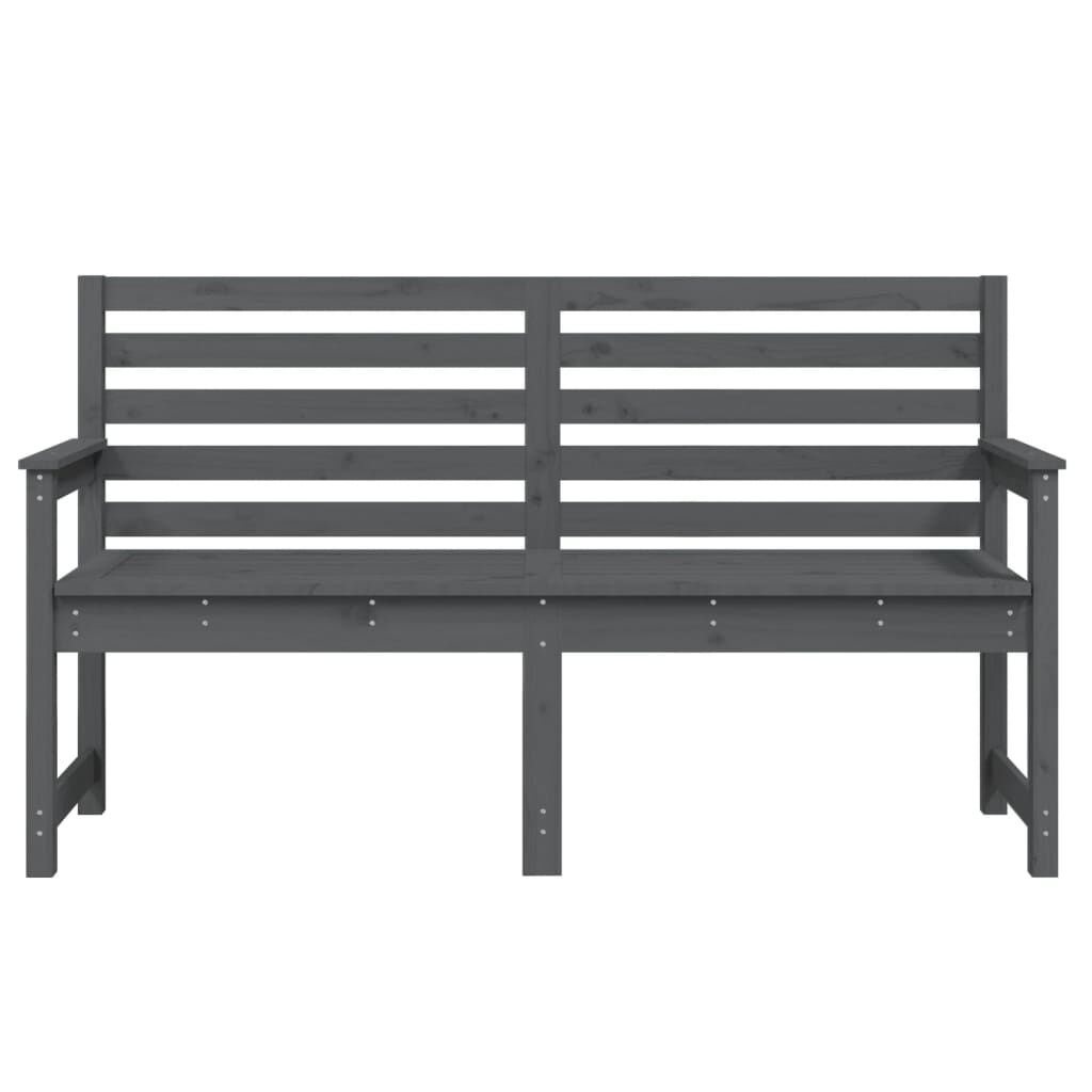 Tuinbank Grenenhout Grijs 159cm - 40% Korting!