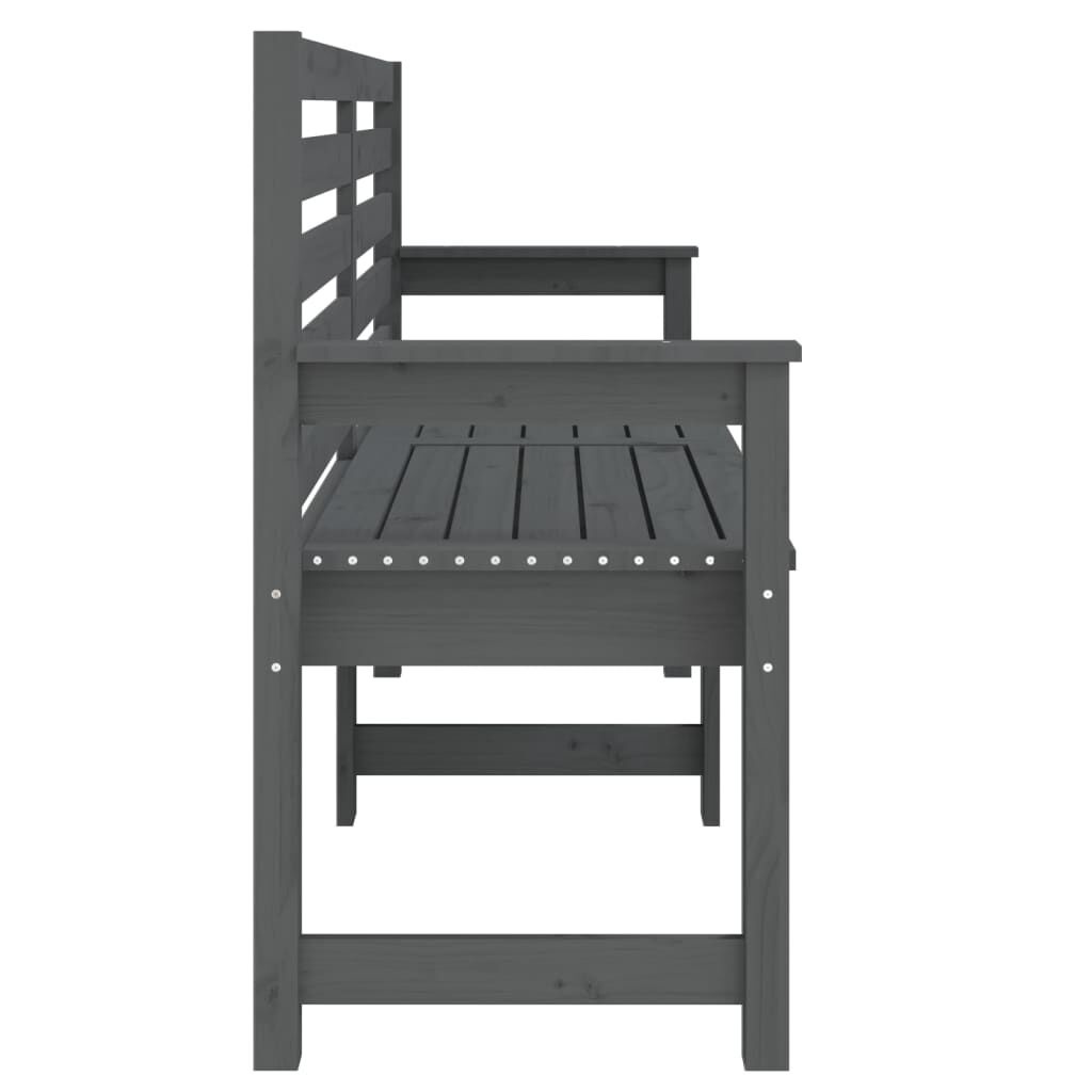 Tuinbank Grenenhout Grijs 159cm - 40% Korting!