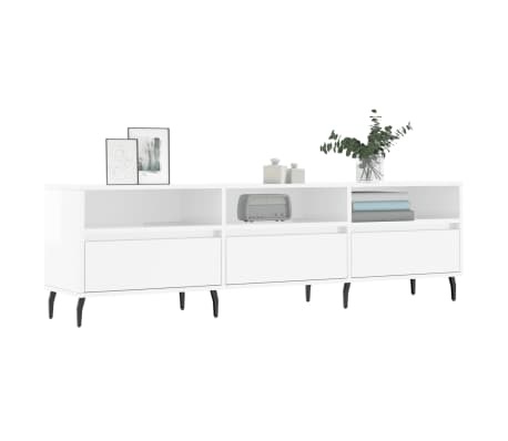 TV-meubel Hoogglans Wit 150cm - 35% Korting!