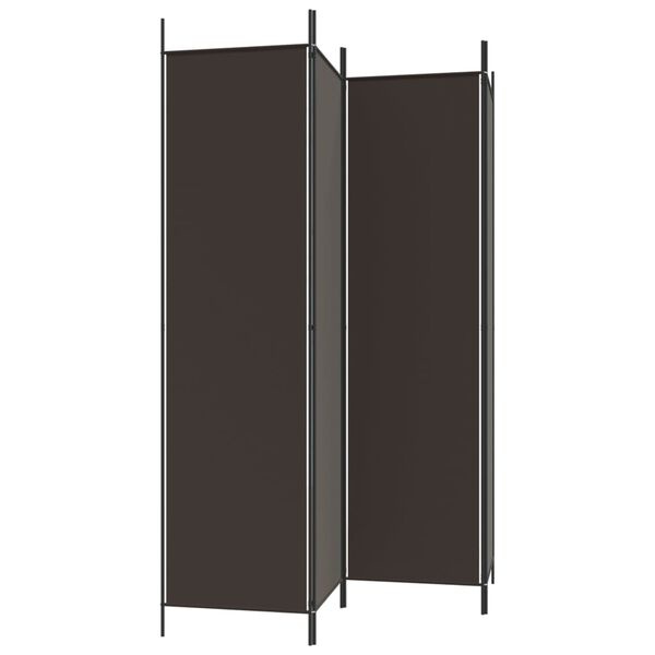 Kamerscherm Bruin 4 Panelen 200x200cm - 40% Korting!