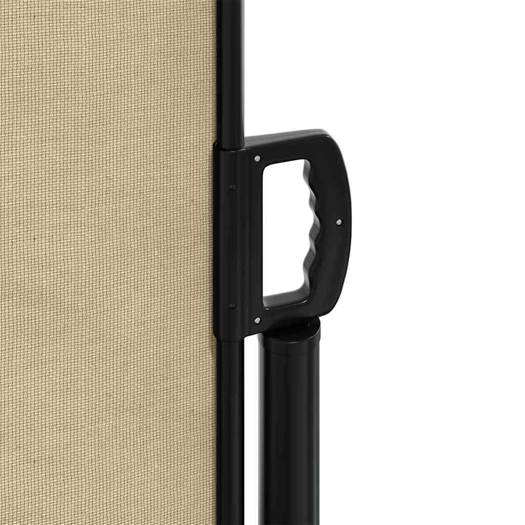 vidaXL Uittrekbaar Windscherm 200x600cm Beige - 40% Korting!