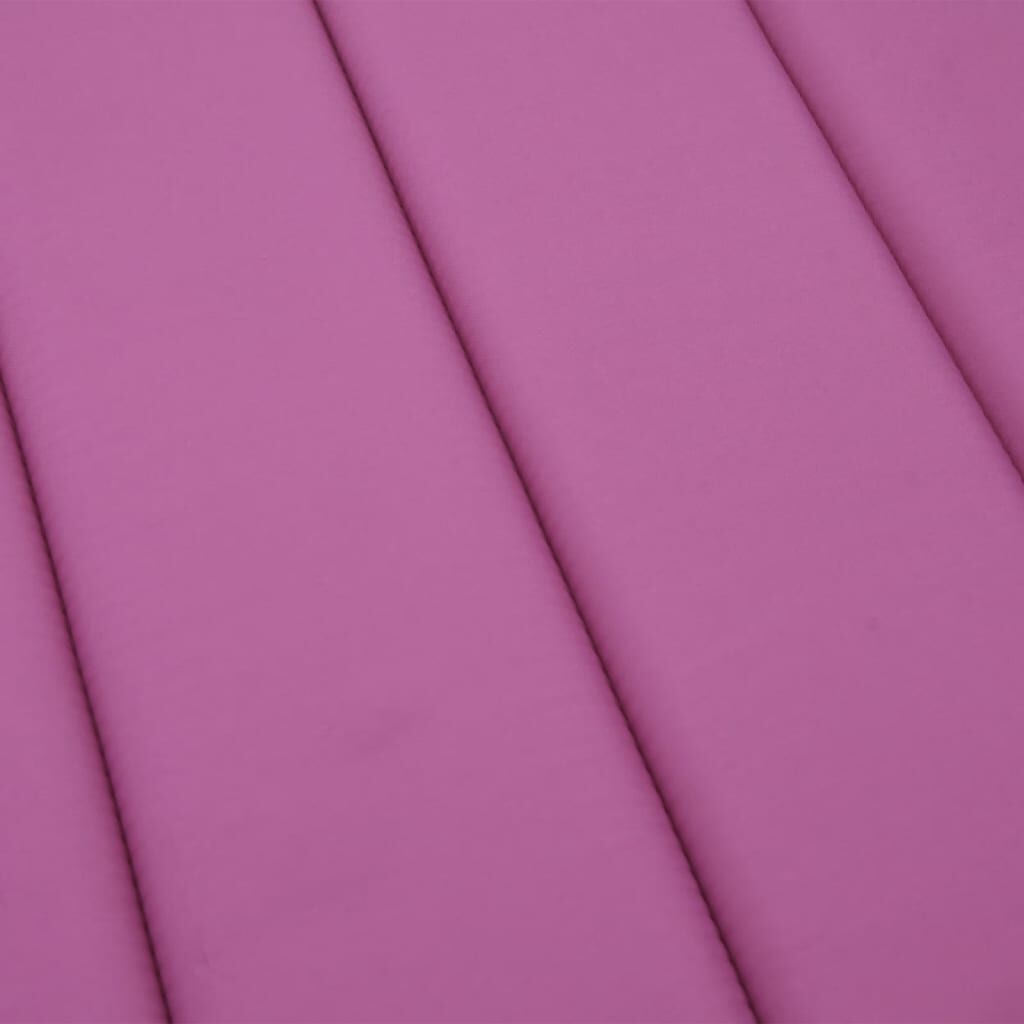 VidaXL Ligbedkussen Roze Oxford Stof - 40% Korting! Deuk Voorzijde