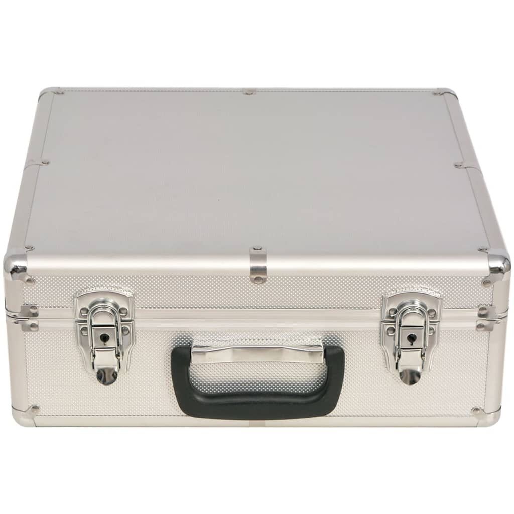 VidaXL Poker/Blackjack Set met 600 Chips + Aluminium Koffer - 35% Korting!