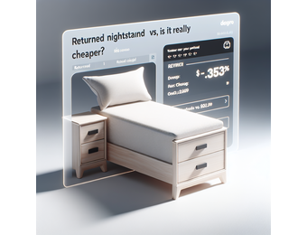 Retour Nachtkastje vs. Nieuw: Is het Echt Voordeliger?