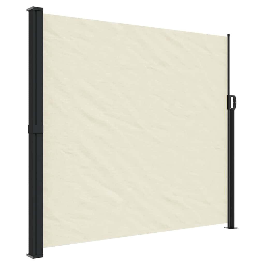 VidaXL Uittrekbaar Windscherm Crème 180x500cm - 35% Korting!
