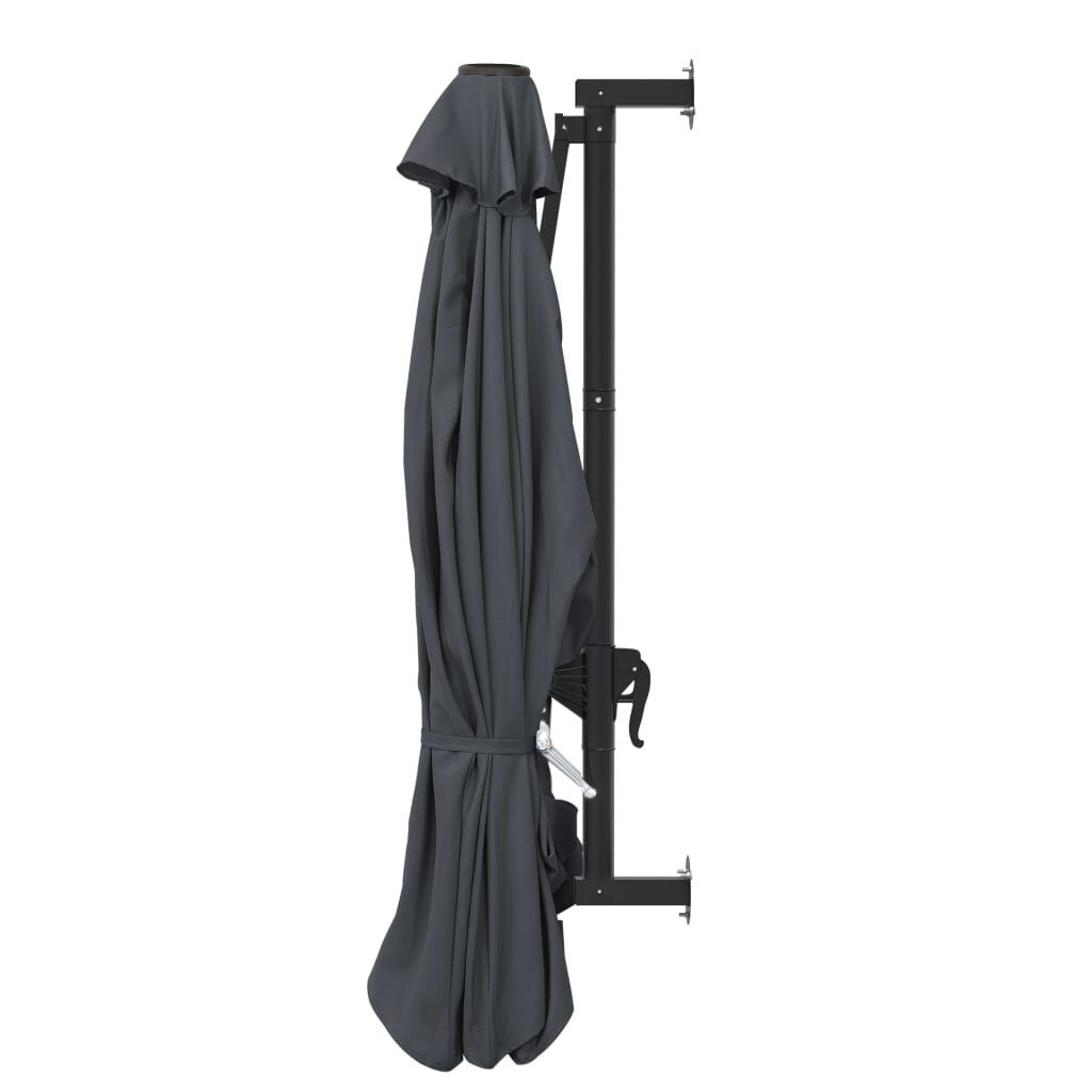 VidaXL Wandparasol 300cm Antraciet - 40% Korting! (Defect)