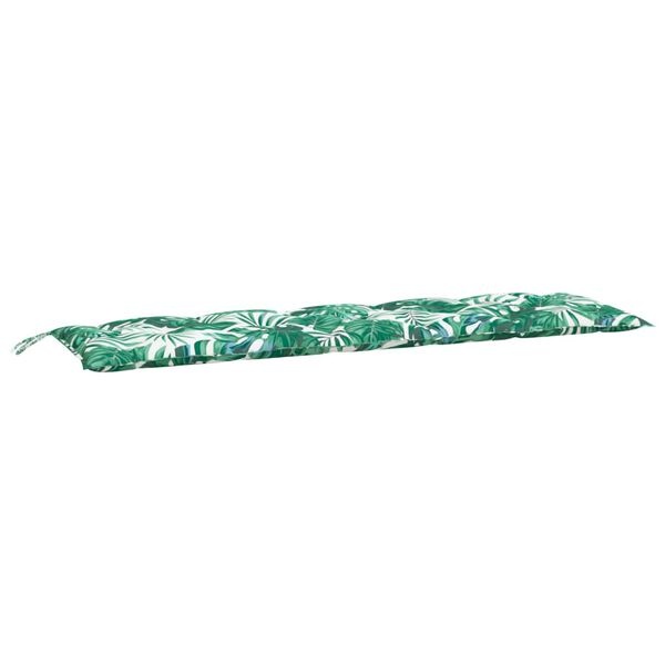 Tuinbankkussens 2st Bladpatroon 180cm - 55% Korting!