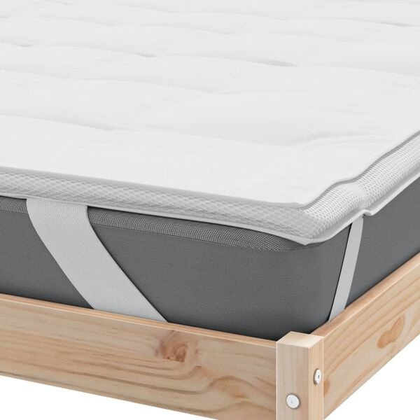 vidaXL Matrasbeschermer 140x220 Wit - 40% Korting!