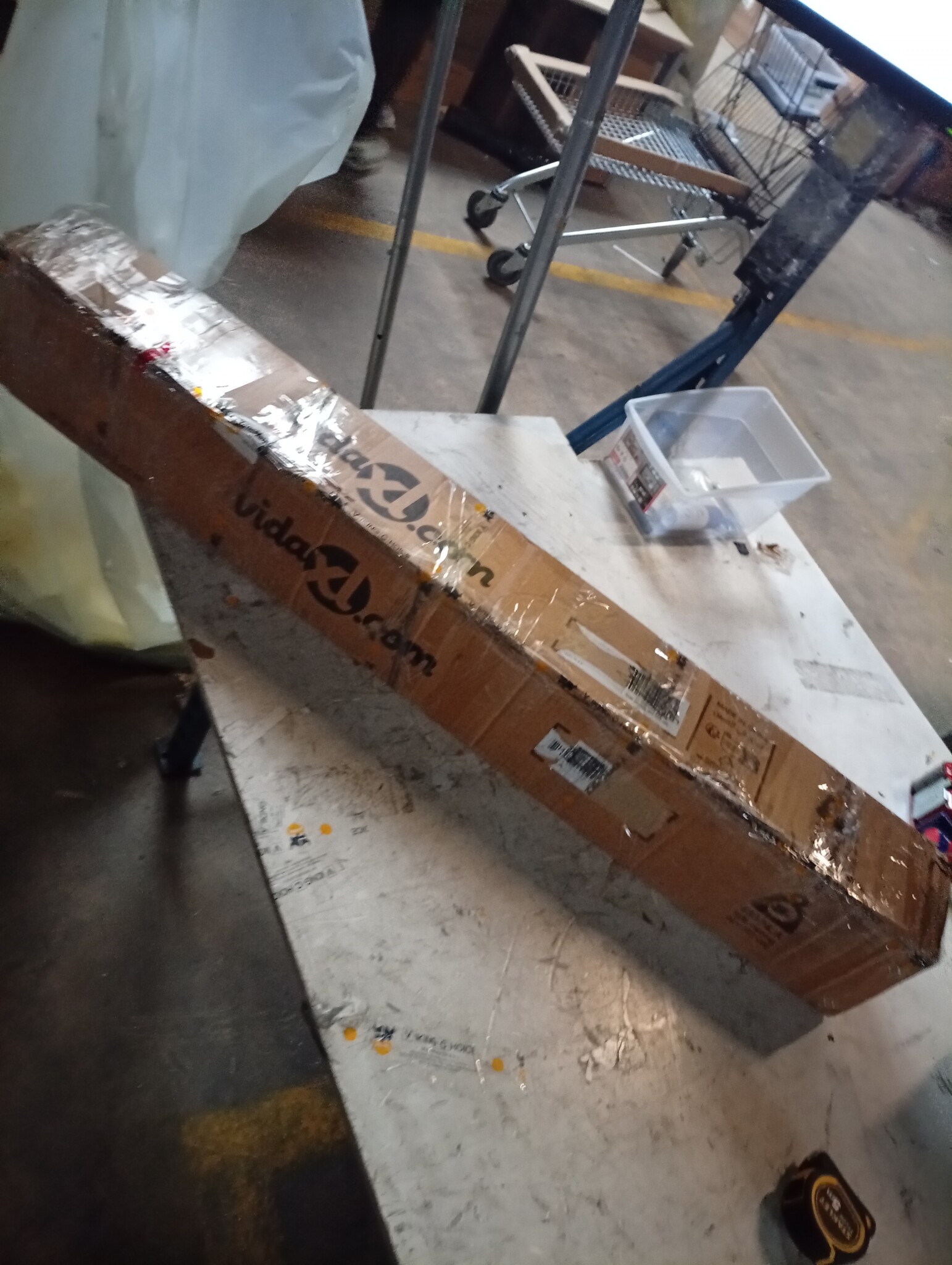 Tuinscherm Uittrekbaar 100x300 cm Grijs - 40% Korting!