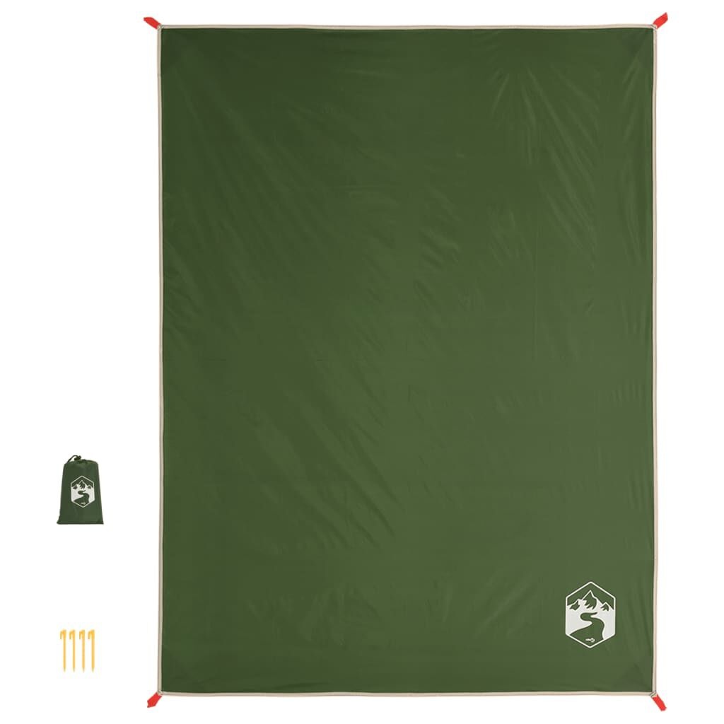 vidaXL Picknickkleed 205x155cm Groen - 40% Korting!