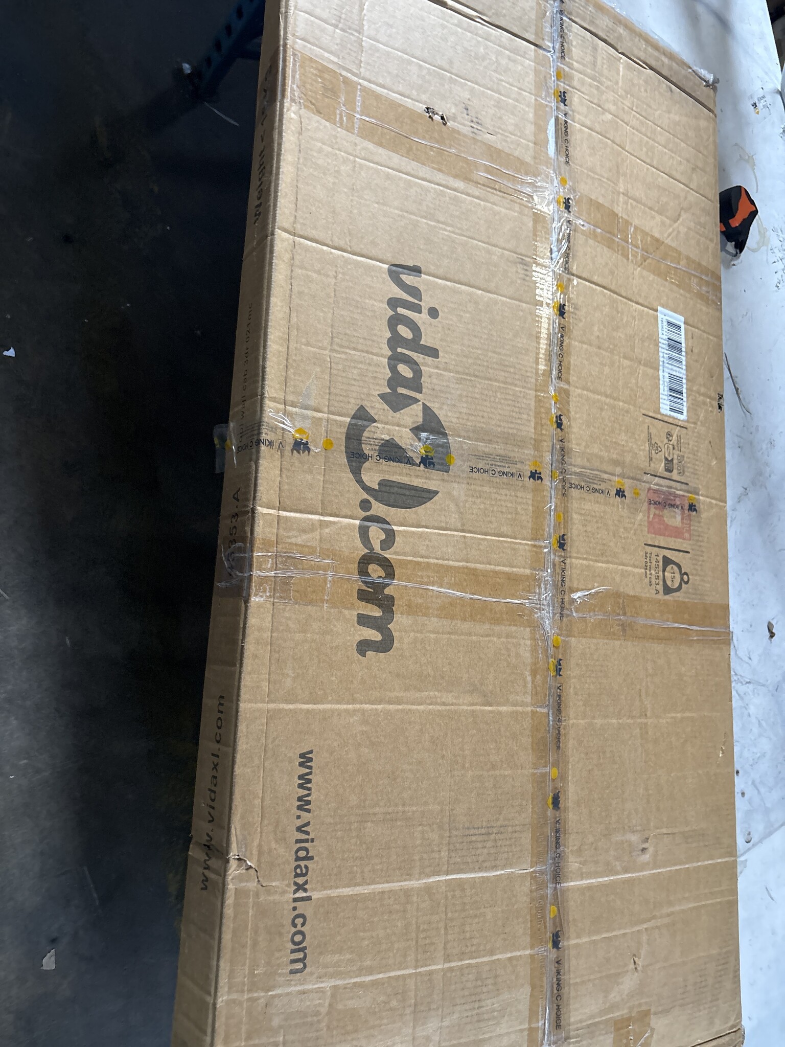 vidaXL Gereedschapskast Wand - Grijs/Zwart - 60% Korting!
