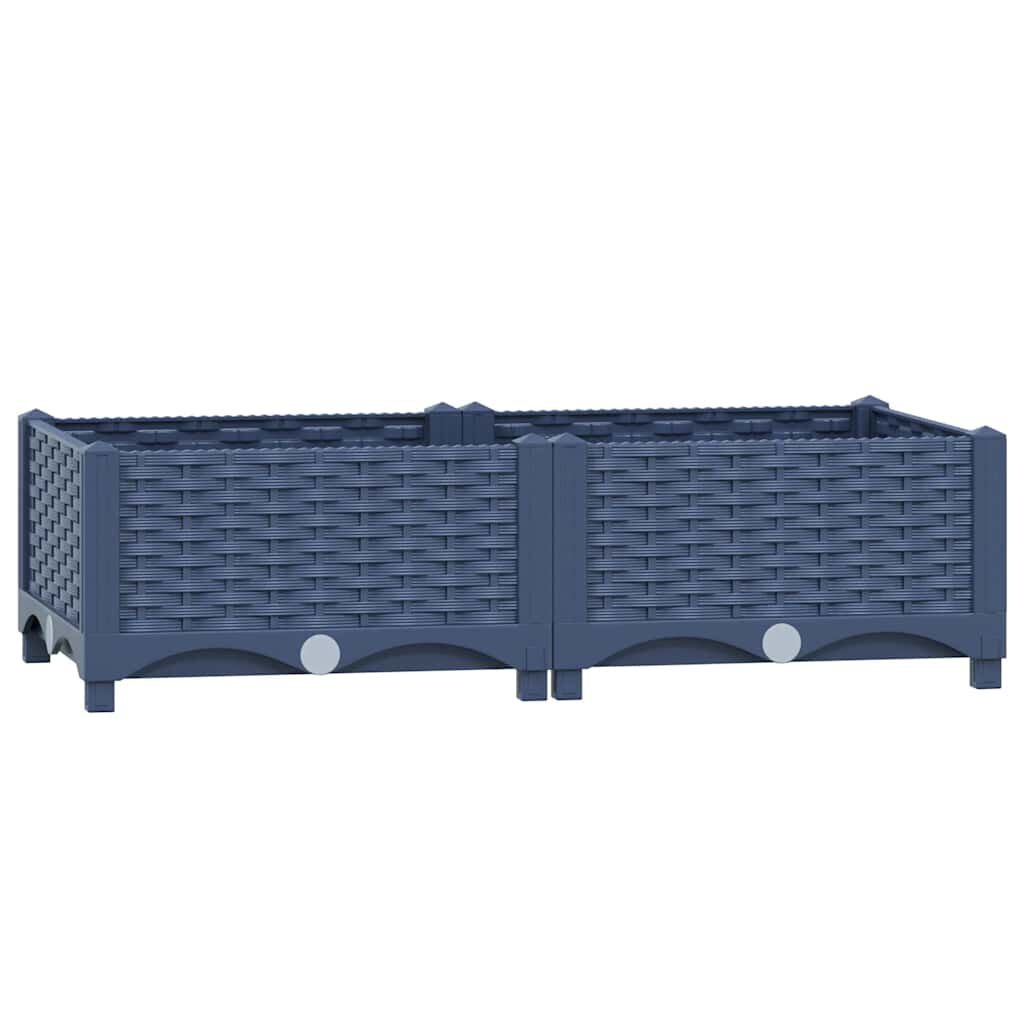 vidaXL Verhoogde Plantenbak 80x40x23cm - 40% Korting!