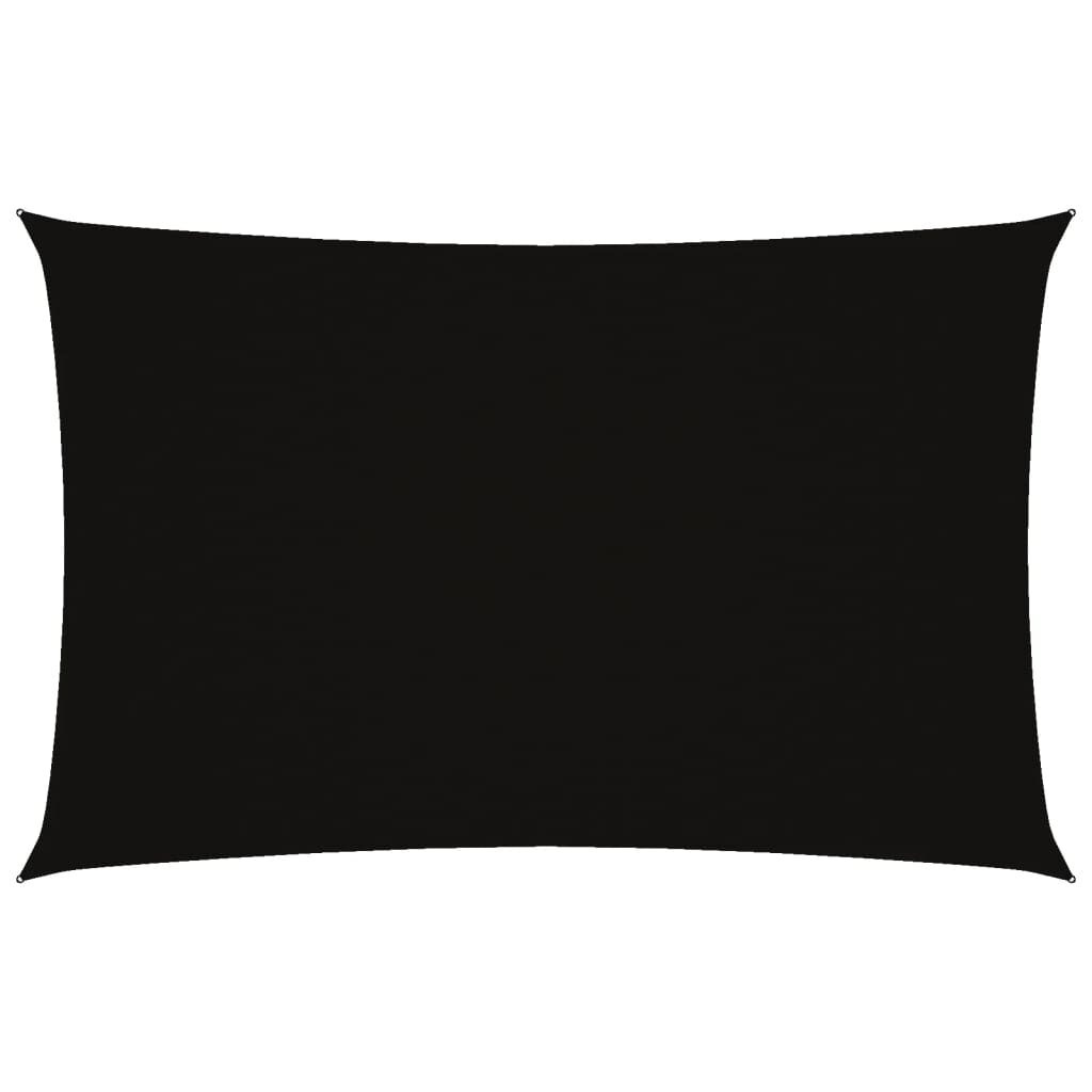 vidaXL Zonnescherm Rechthoek 4x7m Zwart - 40% Korting!