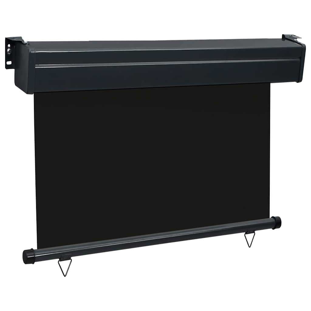 vidaXL Balkonscherm 105x250 cm Zwart - 35% Korting!