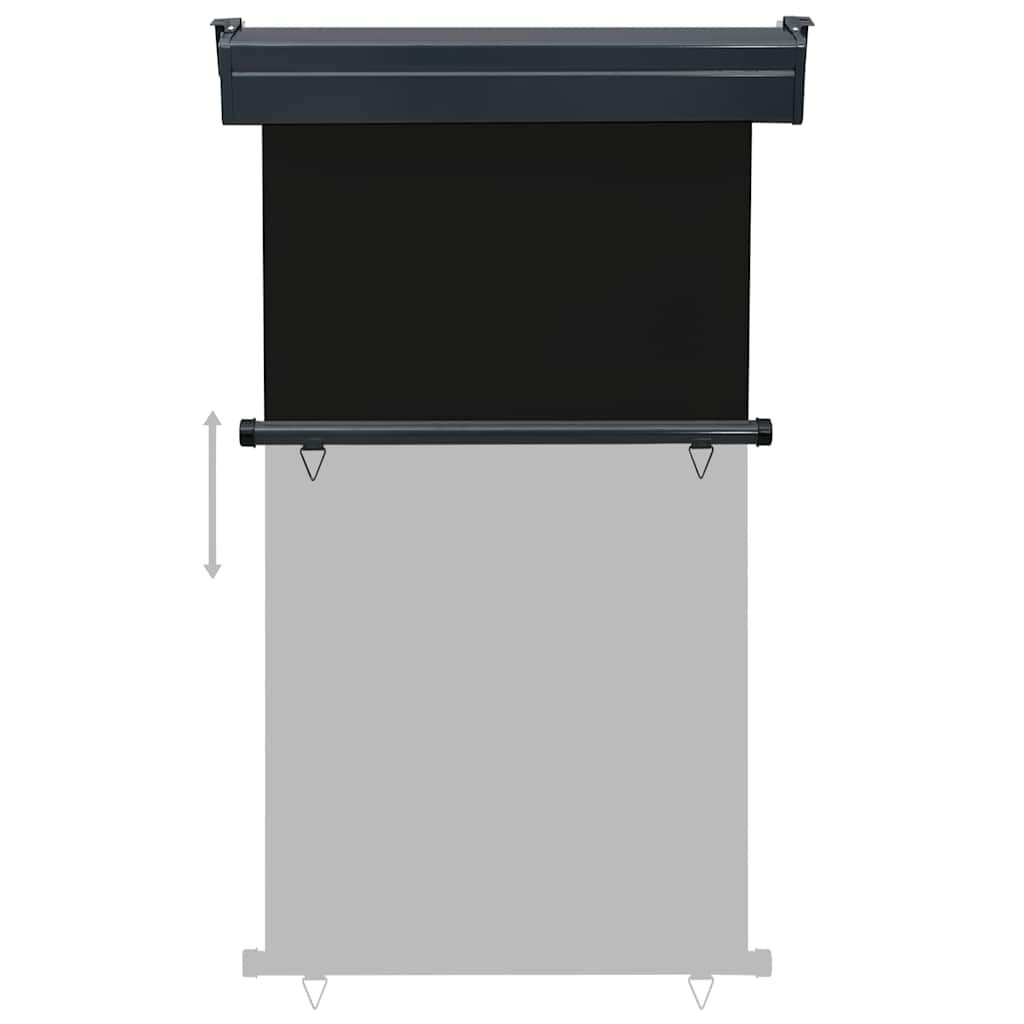 vidaXL Balkonscherm 105x250 cm Zwart - 35% Korting!