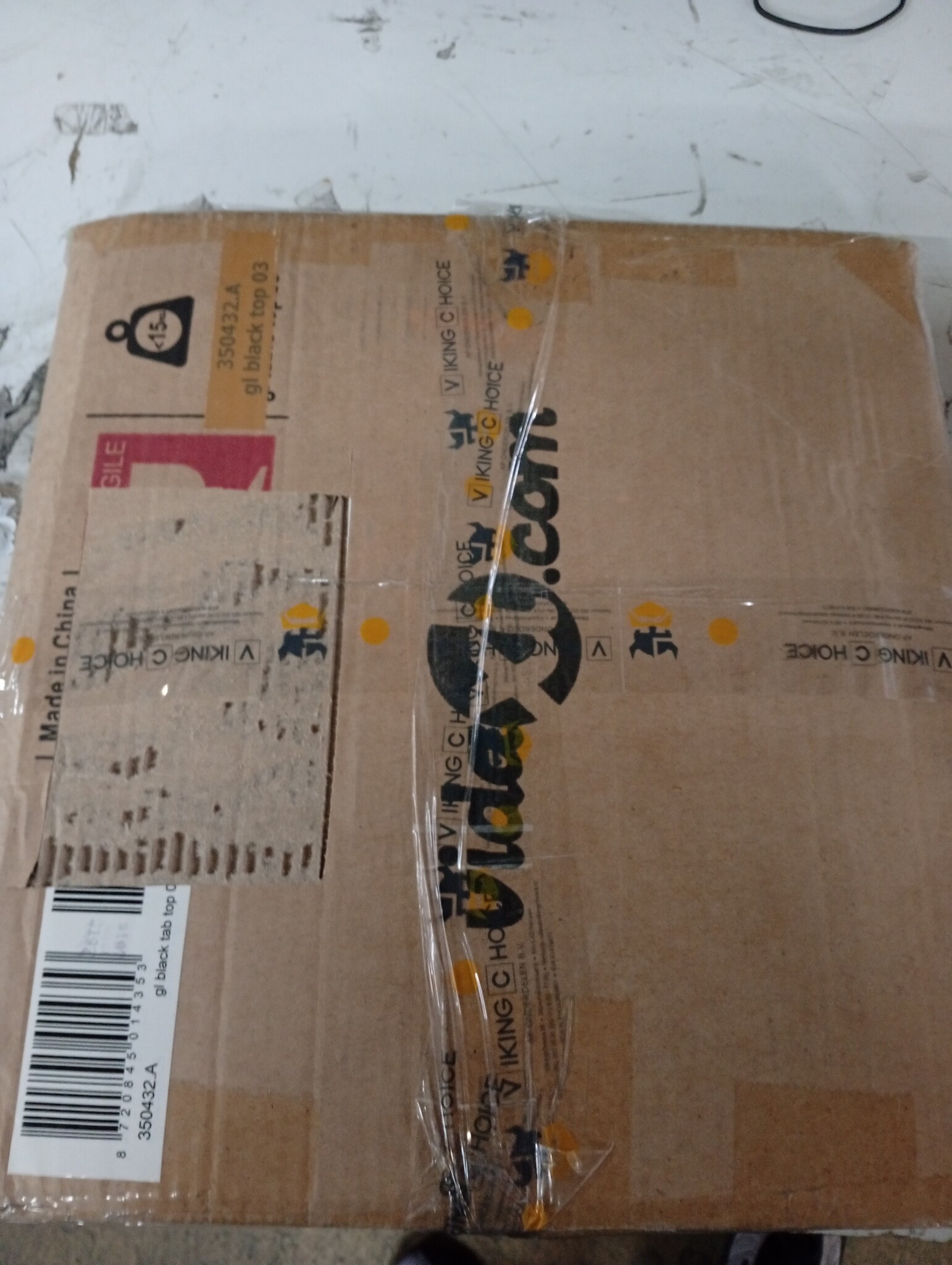 Glazen Tafelblad 30cm - VIDA XL - Krasjes - 55% Korting!