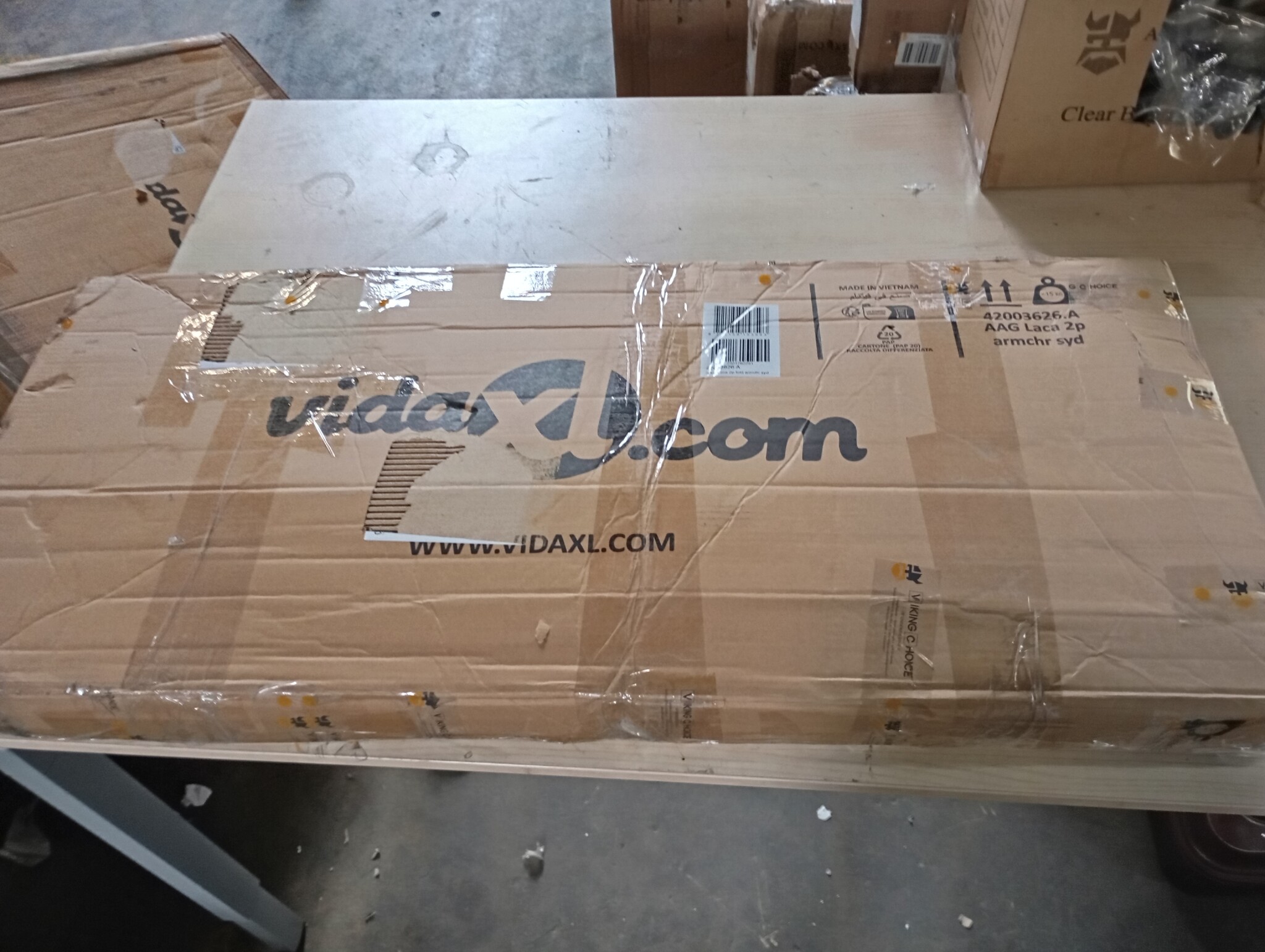vidaXL Tuinstoelen (2x) Acaciahout - 55% Korting - Beschadigd