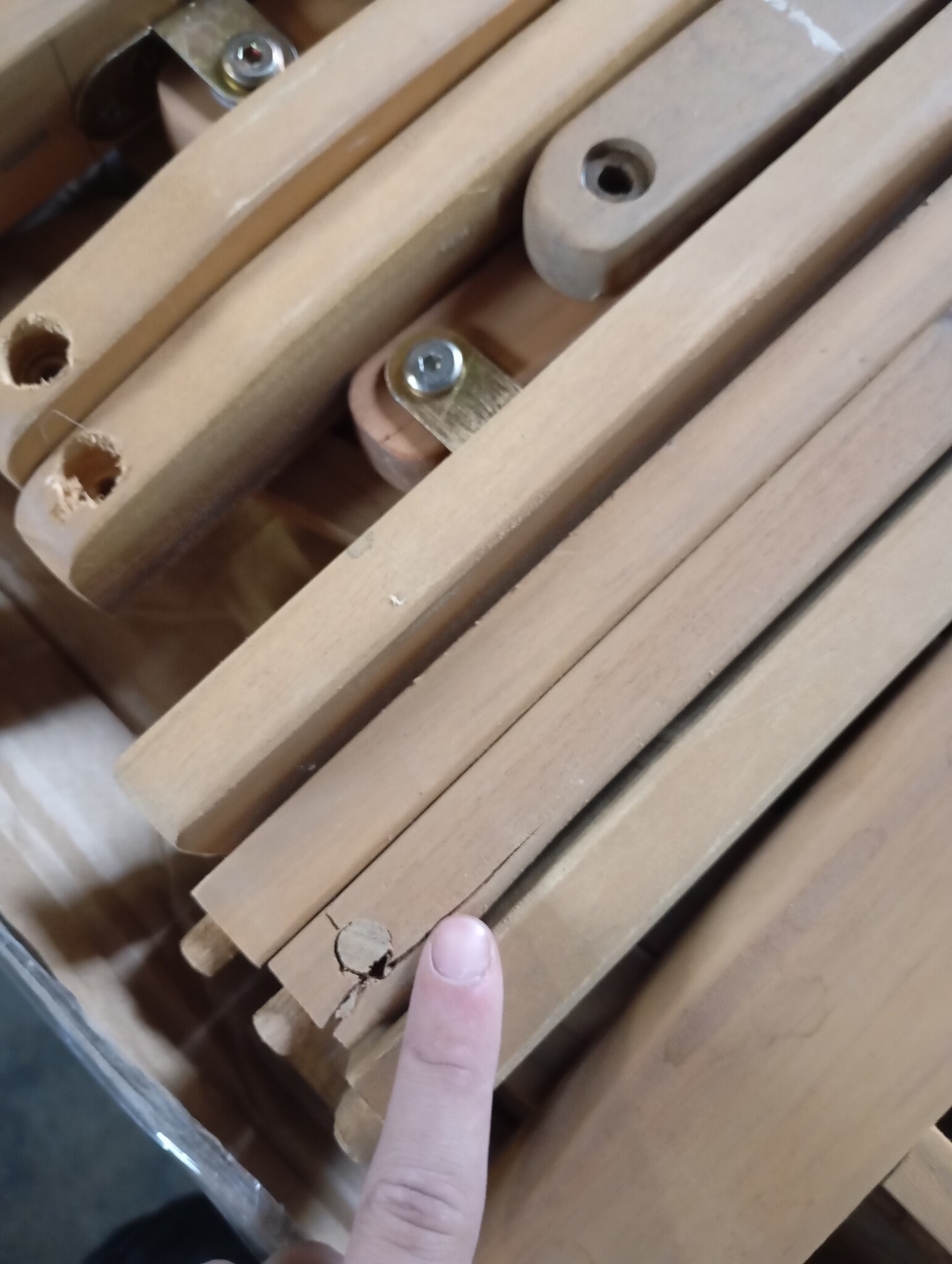 vidaXL Tuinstoelen (2x) Acaciahout - 55% Korting - Beschadigd