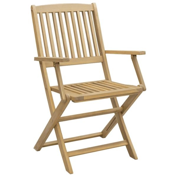 vidaXL Tuinstoelen (2x) Acaciahout - 55% Korting - Beschadigd