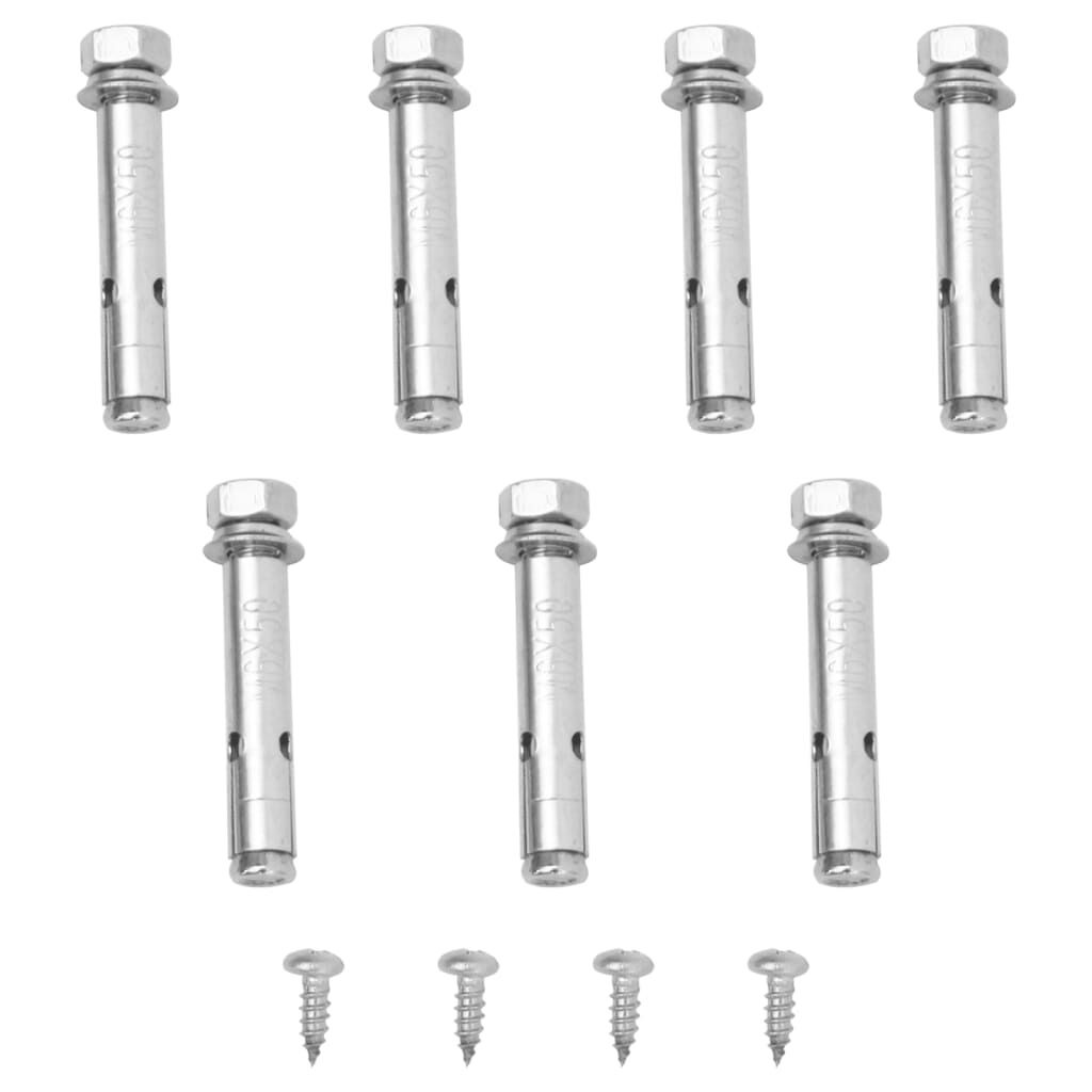 vidaXL Uittrekbaar Tuinscherm 170x300 Zwart - 40% Korting!