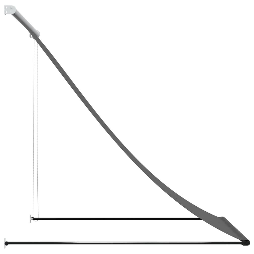 vidaXL Uittrekbare Luifel 150x150cm Antraciet - 35% Korting!