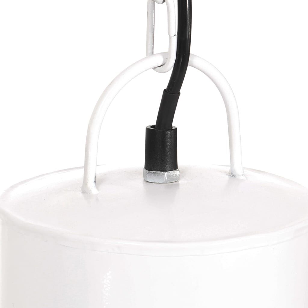 Hanglamp Wit Ø48cm - Industriële Stijl - 40% Korting!
