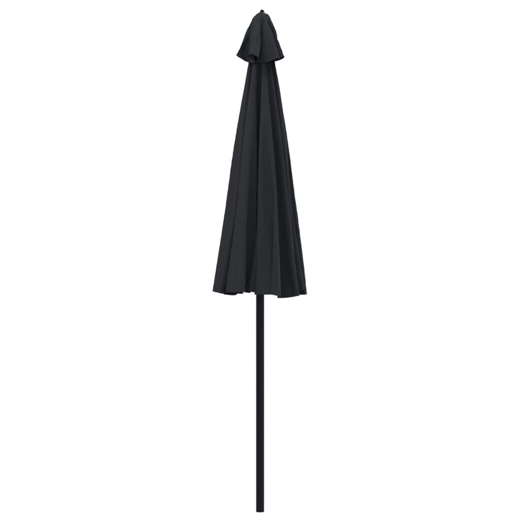 vidaXL Parasol Zwart 270cm - 40% Korting! (Geen Handleiding)