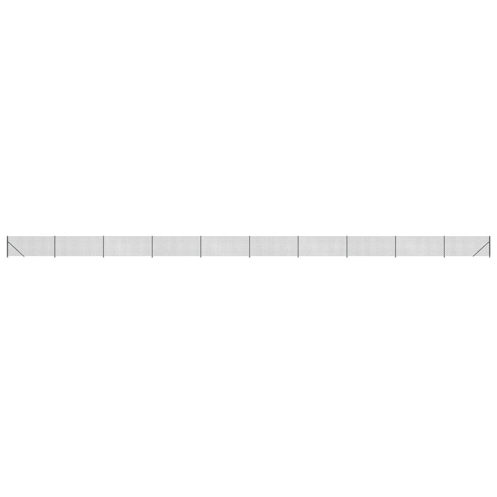 Gaashek 0,8x25m antraciet - 40% korting!