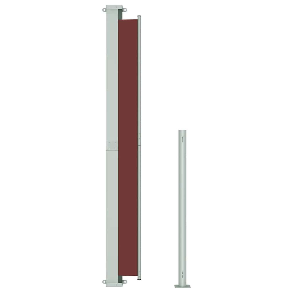 Tuinscherm Uittrekbaar 180x500cm Bruin - 40% Korting!