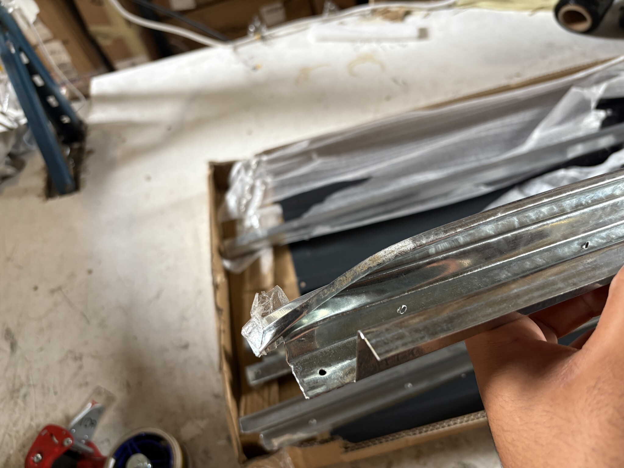 vidaXL Tuinbox Antraciet 171cm - 60% Korting! (Defect)
