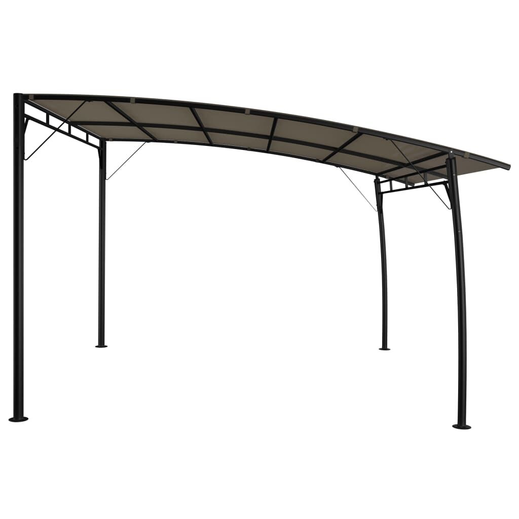 vidaXL Zonneluifel 3x3m Taupe - 40% Korting! Retourdeal