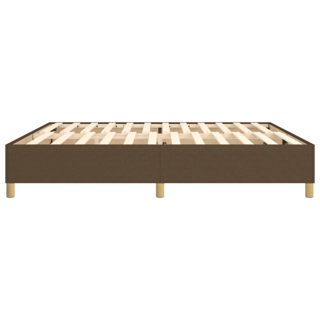 vidaXL Bedframe 200x200 Donkerbruin -40%! (Ex Matras)