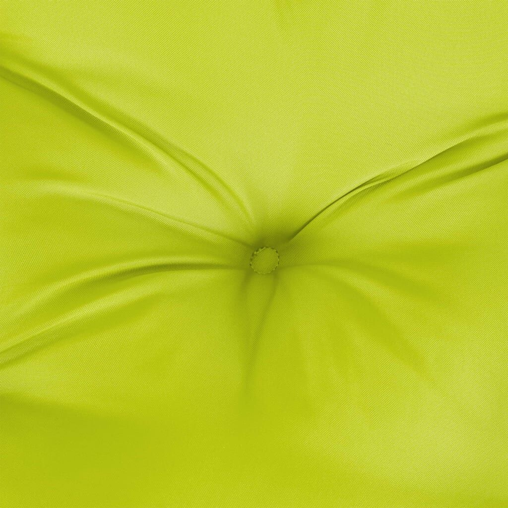 vidaXL Stoelkussens Felgroen (4 st) - Lage Rug - 40% Korting!