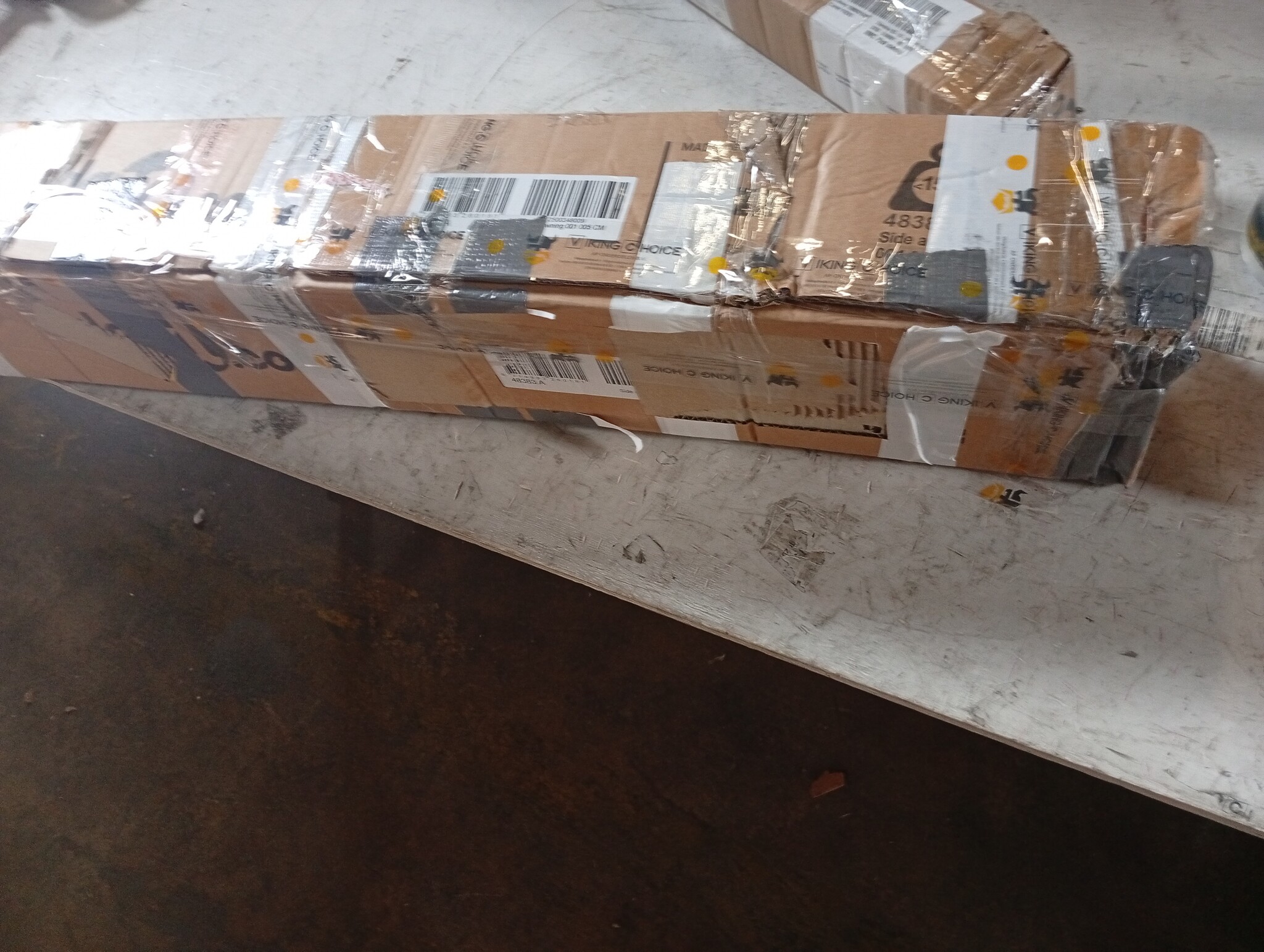 vidaXL Uittrekbaar Tuinscherm 100x500 cm Crème - 40% Korting!