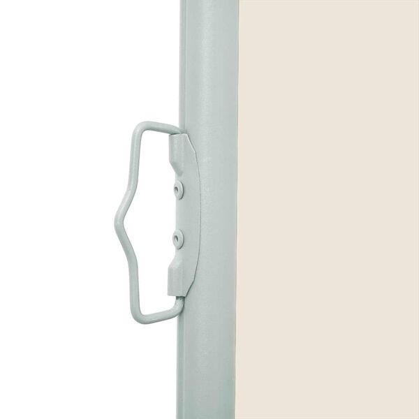 vidaXL Uittrekbaar Tuinscherm 100x500 cm Crème - 40% Korting!