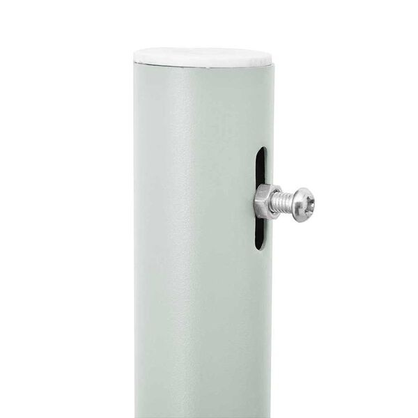 vidaXL Uittrekbaar Tuinscherm 100x500 cm Crème - 40% Korting!