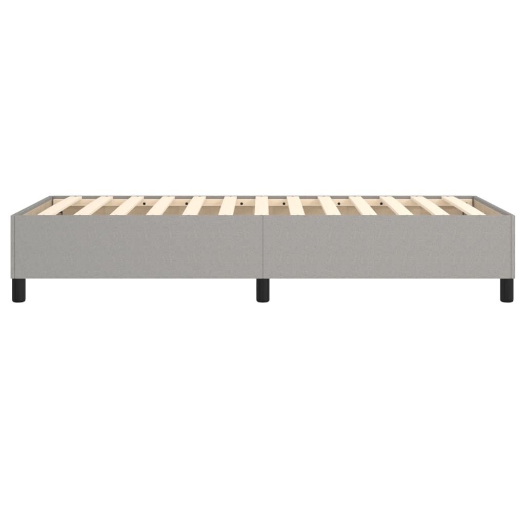 VidaXL Bedframe 90x190 Lichtgrijs - Zonder Matras - 40% Korting!