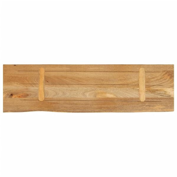 Massief Mango Tafelblad 110x30cm - Natuurlijke Rand - 40% Korting!