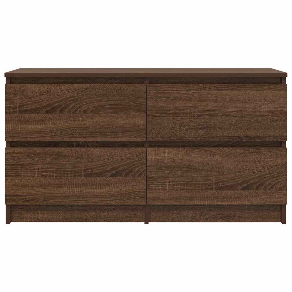 VidaXL TV-meubel Bruin Eiken 100cm - 40% Korting!