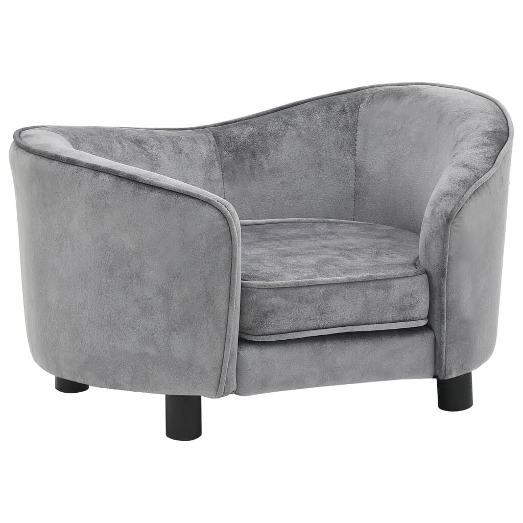 vidaXL Hondenbank Grijs - 40% Korting! Comfort voor je Vriend