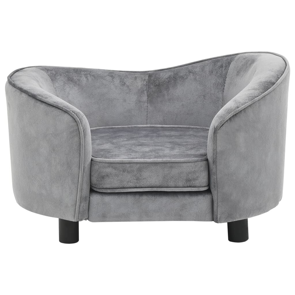 vidaXL Hondenbank Grijs - 40% Korting! Comfort voor je Vriend