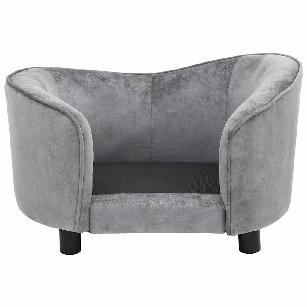 vidaXL Hondenbank Grijs - 40% Korting! Comfort voor je Vriend