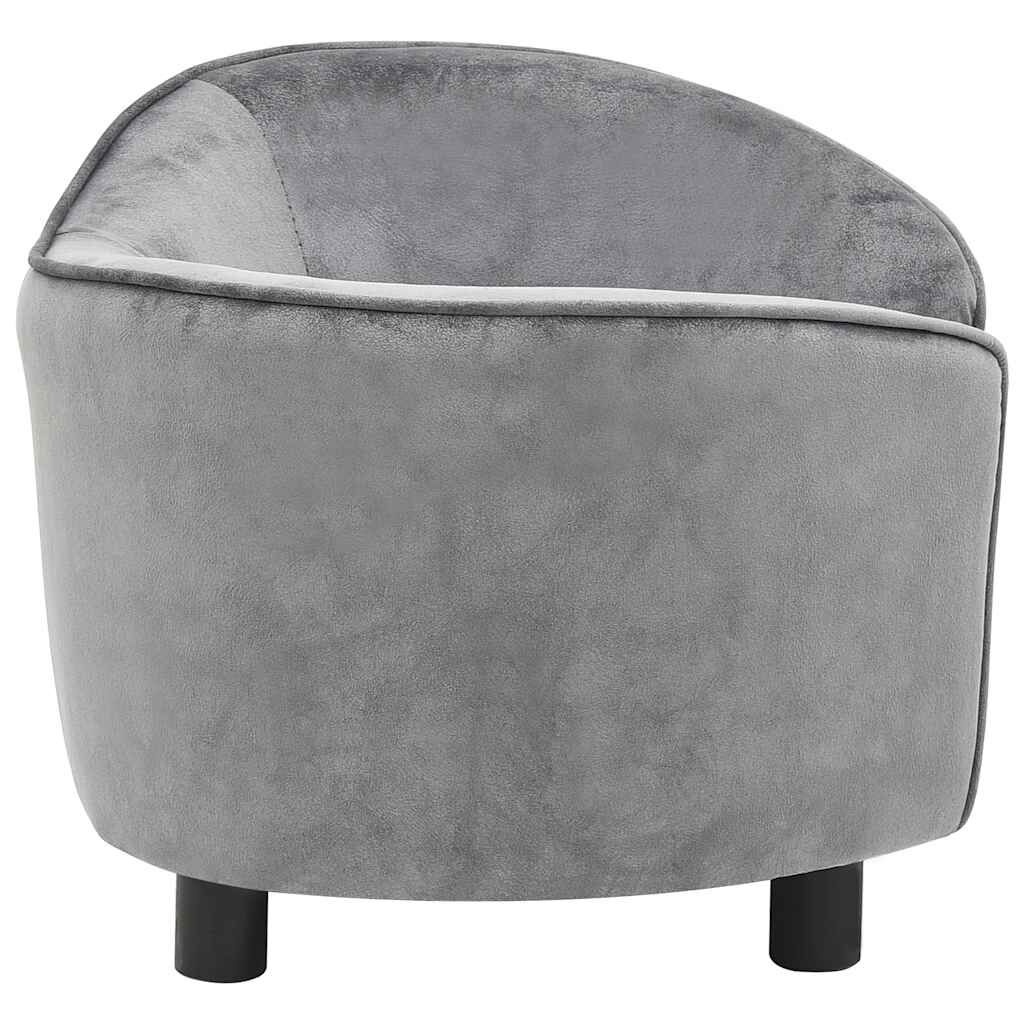 vidaXL Hondenbank Grijs - 40% Korting! Comfort voor je Vriend