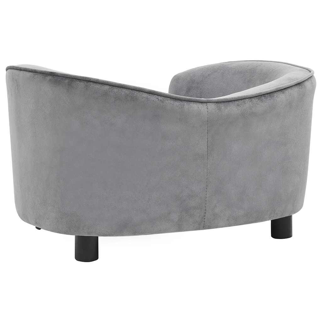 vidaXL Hondenbank Grijs - 40% Korting! Comfort voor je Vriend