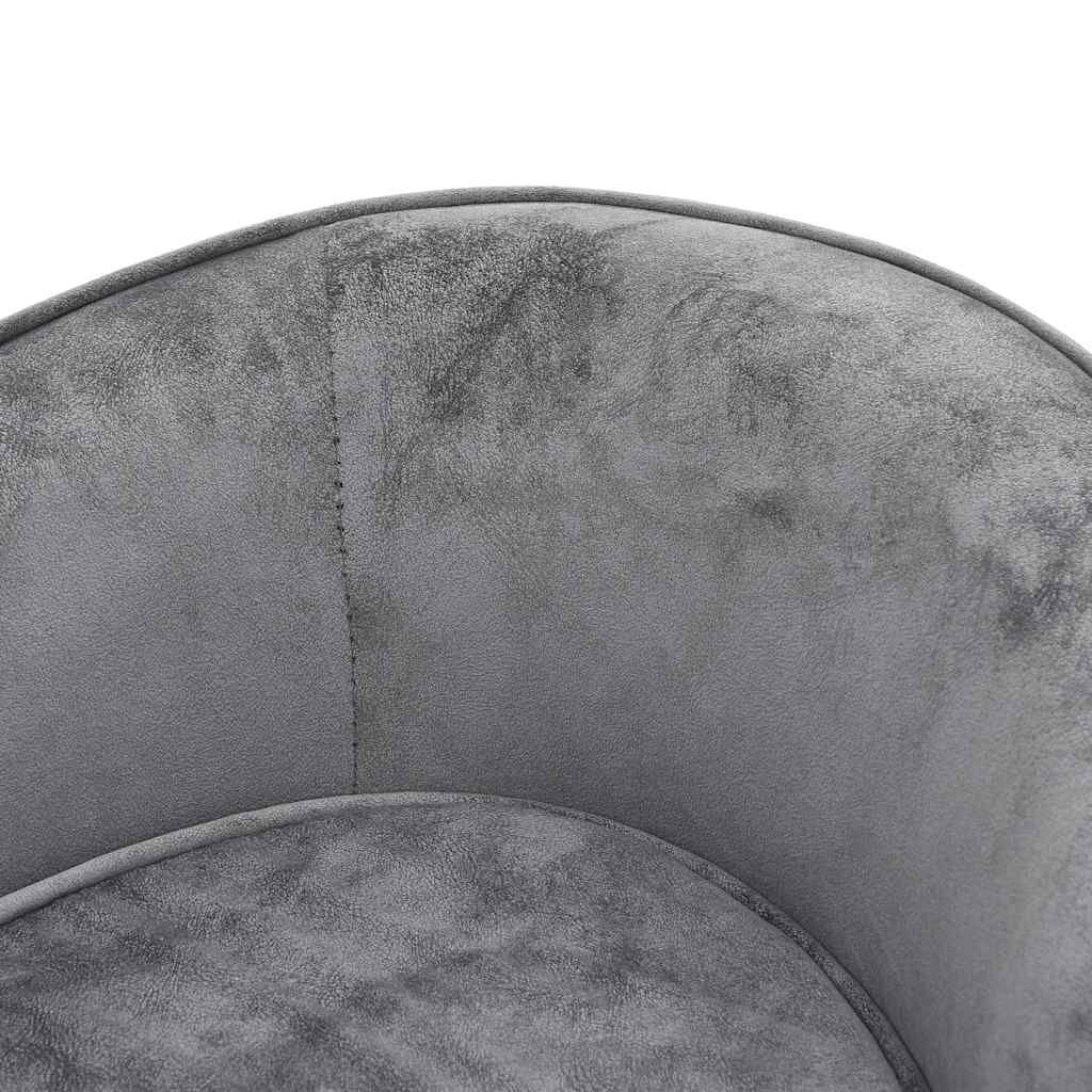 vidaXL Hondenbank Grijs - 40% Korting! Comfort voor je Vriend